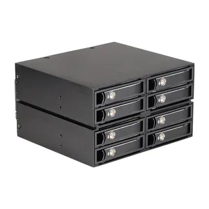 8-Bay Hot Swap Backplane 2.5 inch SATA SAS enclosure Internal SSD Hdd Mobile Rack for Mini-SAS SFF-8643