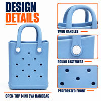 Sac de plage Eva Mini, sacs de courses réutilisables, sac à main compact pliable, organisateur, sac de natation, sac imperméable pour enfants