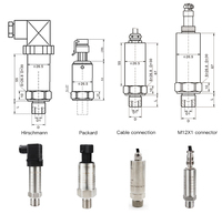 Transmetteur de pression GPT200 en silicium diffusé 316SS pour le contrôle des pompes à eau et l'alimentation en eau