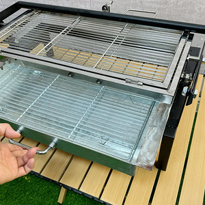 Parrilla de Carbón Giratoria de Alta Calidad <span class=keywords><strong>para</strong></span> Exteriores, Camping, Picnic y Barbacoa, <span class=keywords><strong>para</strong></span> Uso Comercial y Doméstico - Product Image 4