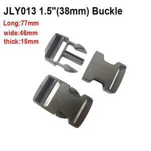 Hebilla de Plástico de Liberación Lateral Plana de 3/4 de Pulgada para Bolsas, Cinturones, Mochilas, Collares de Perro Tácticos, Correas, con Logotipo Personalizado - Product Image 4