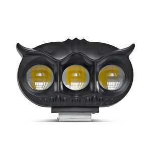 Lumière LED pour hibou de moto Hibou coloré Projecteurs de moto pour phare antibrouillard vélo moto feux modifiés - Product Image 1