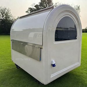 Carrito de Venta de Hot Dogs, Remolque de Comida Completamente Equipado para Bebidas, Jugos y Café - Product Image 5