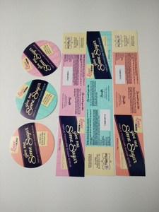 カスタム防水マッスルリリーフハンド & ボディローションパッケージラベルステッカー - Product Image 3