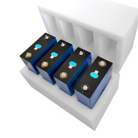 Sel Baterai LiFePO4 CATL 320Ah 3.2V Grade A 10000 Siklus Kode QR Asli Untuk Penyimpanan Energi Surya Rumah Sistem RV Off Grid DE P