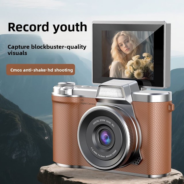 Popular High-Definition Dual Camera CCD Retro Digital Camera 7.1x-16x Optical Zoom 2"-3" Screen Electronic Stabilization Camera