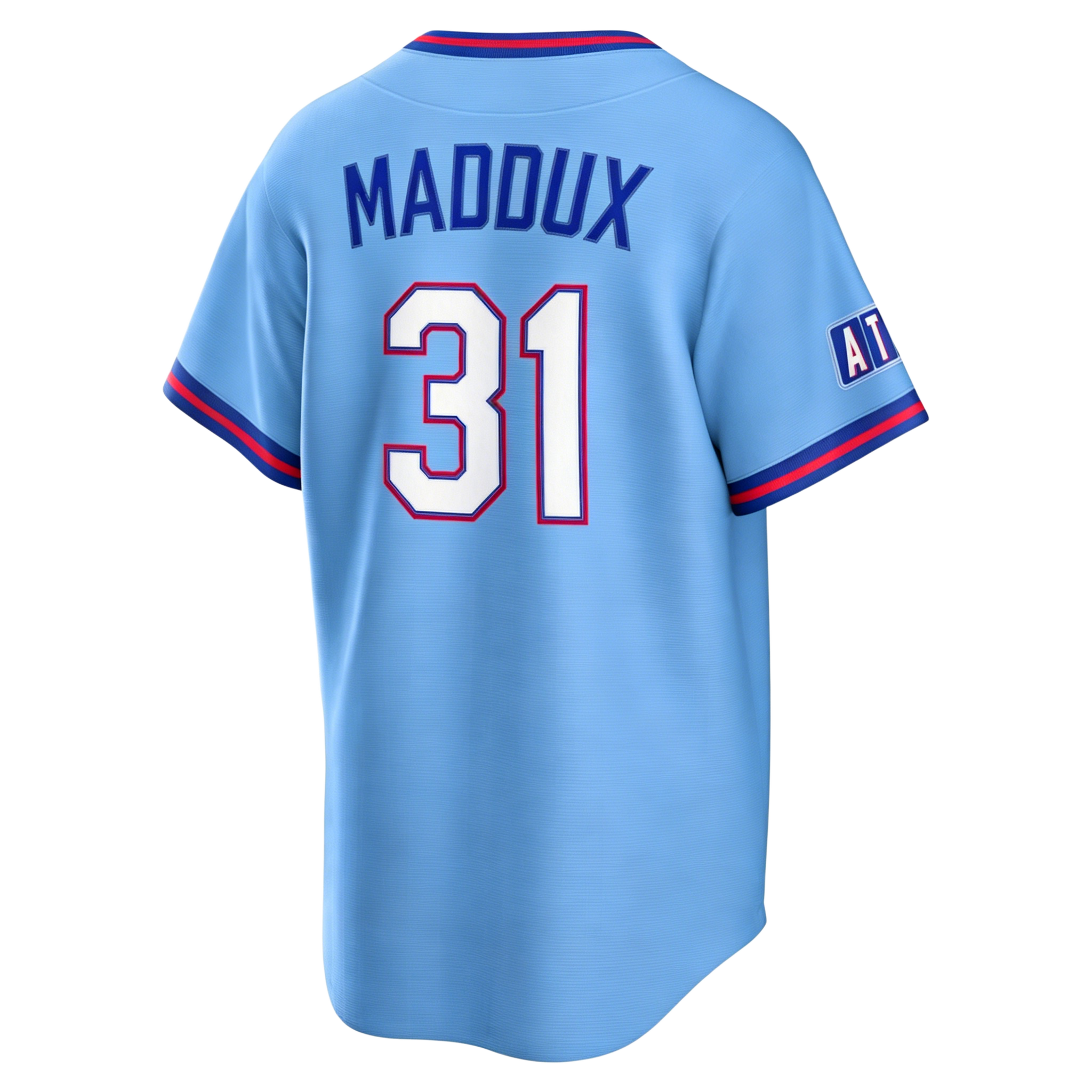 31 Greg Maddux Powder Blue