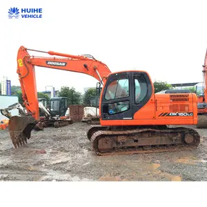 صغيرة رخيصة الثمن حفار مستخدم صغيرة doosan doosan dx 55 حفارة