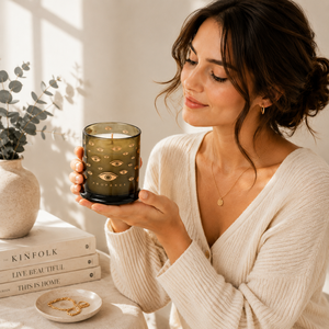AIKUN Glass Jar Single Wick Aromatherapy Scented <b>Candle</b> Wax <b>Candle</b> Relaxation for Office Home Wholesale - Product Image 1