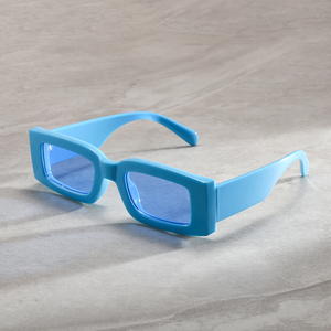 3402 New Arrival Fashion Personality Custom logo Design Small square <b>Frame</b> Vintage Women Men Sunglasses - Product Image 6