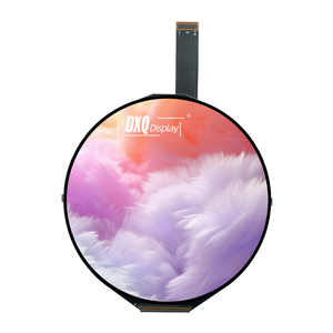 หน้าจอ LCD ทรงกลม TFT ขนาด 5 นิ้ว DXQ ความละเอียด 1080p โมดูลแสดงผลแบบวงกลม หน้าจอทรงกลม หน้าจอวงกลม หน้าจอทรงกลมสำหรับมาตรวัดความเร็ว - Product Image 1