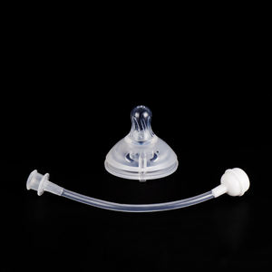 <span class=keywords><strong>Chupete</strong></span> de pezón de <span class=keywords><strong>silicona</strong></span> de 50mm sin BPA para bebés anticólicos de 0 a 12 meses - Product Image 2