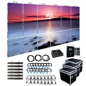 500x500mm <span class=keywords><strong>SMD</strong></span> trong nhà triển lãm thương mại công bằng p1.9 p2.6 dẫn Màn hình hiển thị tủ phía trước truy Cập góc tường cho triển lãm - Product Image 1
