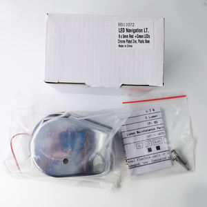 ANHEART 12V 듀얼 컬러 스테인레스 스틸 데크 마운트 빨강 및 녹색 폰툰 보트 내비게이션 해양 <span class=keywords><strong>LED</strong></span> 라이트 - Product Image 6