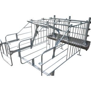 Jaula de Gestación Nueva y Cómoda con Diseño de Puerta Trasera para Cerdos, Material Galvanizado en Caliente, Uso en Granjas Porcinas - Product Image 2