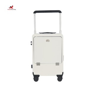 Multi-Functional Luxury Carry-On <b>Suitcase</b> with PC Frame Spinner Trolley Business Travel Luggage GZ RTS Bulk Mixed Order - Product Image 1