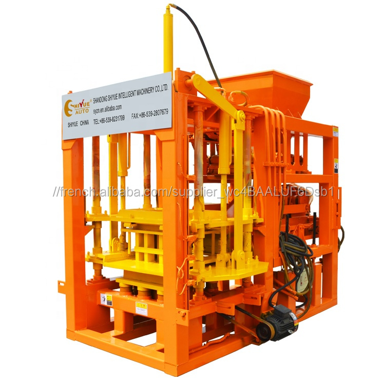 QTF3-15 hydraulic press paver making machine