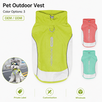 Gilet de protection solaire respirant pour chien, vêtements d'extérieur pour animaux de compagnie UPF 200 Plus avec anneau en D, fournisseur en gros OEM ODM, vêtements pour chiens