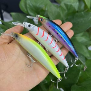 Schwerer <span class=keywords><strong>Minnow</strong></span>-Köder zum Angeln 90mm 31g Salzwasser Rolling Wobbler sinkend Kunststoff-Angelköder Weitwurf-Fischköder - Product Image 1