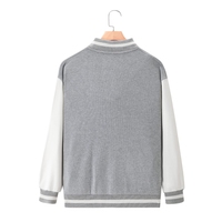 Fabrik-Lieferung Baseball-Jacke Hochwertige Freizeitjacke Atmungsaktive Baumwoll-Polyester-Mischung Team-Bekleidung Maßgeschneiderte Athletische Passform Jacke