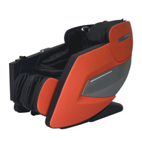 Fauteuil de massage électrique de luxe 2D Commercial Royal 120W avec système de paiement QR, zéro gravité, massage Shiatsu complet du corps, inclinable avec rail SL