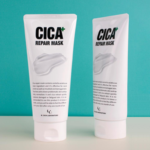 MASCARILLA REPARADORA CICA PLUS DE W.SKIN LABORATORY 180ml, Mascarilla Facial Calmante y Desprendible para Reparación de Piel Seca, Áspera y con Células Muertas - Product Image 3