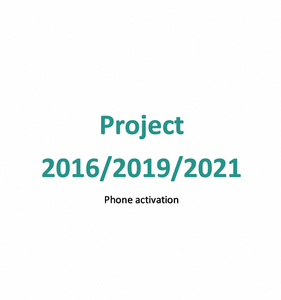 Activation de serveur d'entreprise Project Professional 2016-2019-2021 <span class=keywords><strong>Office</strong></span> 2021 Logiciel Expédition en ligne disponible - Product Image 2