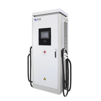 Station de charge Ev 180KW New Energy Fast Ev Charger Ocpp Integrated Dc Double Gun Charging Pile
