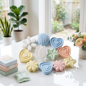 Sachets en céramique parfumés en forme <span class=keywords><strong>de</strong></span> <span class=keywords><strong>fleur</strong></span> fantaisie personnalisés en usine pour voiture/cadeaux désodorisants <span class=keywords><strong>de</strong></span> chambre fonctionnels - Product Image 6