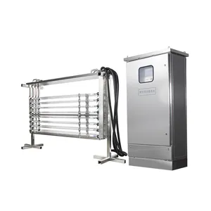 320W lamp Open channel UV sterilizer for civil drinking water