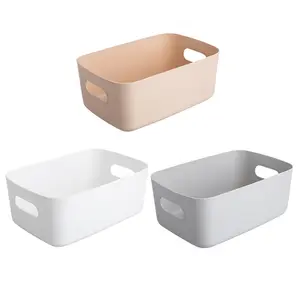 플라스틱 저장 상자 다목적 주방 식료품 저장실 조직 및 저장 플라스틱 저장 용기 아래 침대 아래 싱크