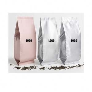 High Quality Customized Three-Liang <b>Metal</b> Tea <b>Packaging</b> Square Pure Aluminum Foil Bag for Black Green White Tea - Product Image 2