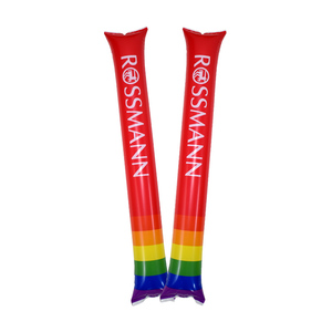 Wholesale Custom Inflatable Bang Bang Thunder Sticks Promotional Party Supplies With Custom LOGO