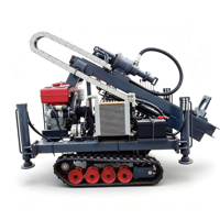 Nouvelle foreuse DTH diesel portable YG YGDQ-100 – Composants essentiels, diamètre 180 mm, profondeur max. 30 m pour l'exploitation minière de roches et de carrières