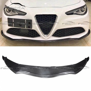 Accesorios para Coche: Labio Delantero de Fibra de Carbono, Spoiler Inferior, Alerón y Divisor para Alfa Romeo Giulia - Product Image 1