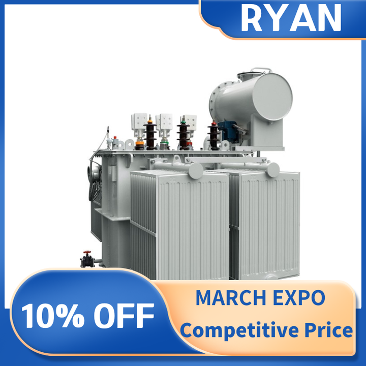 Oil Immersed Transformer with 300kVA to 10kV 500kVA to 11kV 800kVA to 415V 3-Phase Step Down 50Hz 60Hz Frequency 400V 480V