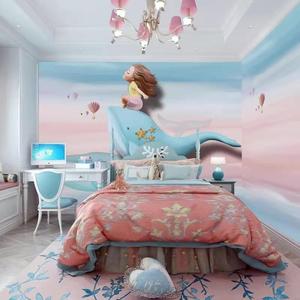 Papel Tapiz 3D Infantil Personalizado, Moderno, sin Costuras, con Dibujos Animados, Impermeable, Decoración del Hogar, Antiestático <span class=keywords><strong>y</strong></span> Resistente a la Humedad, Mural Infantil - Product Image 1
