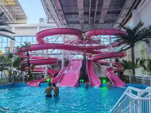 Yüksek Verimli Gövde Kombinasyonlu Kavisli Kaydırak, Düzgün Su Dökülmesiyle - Product Image 2