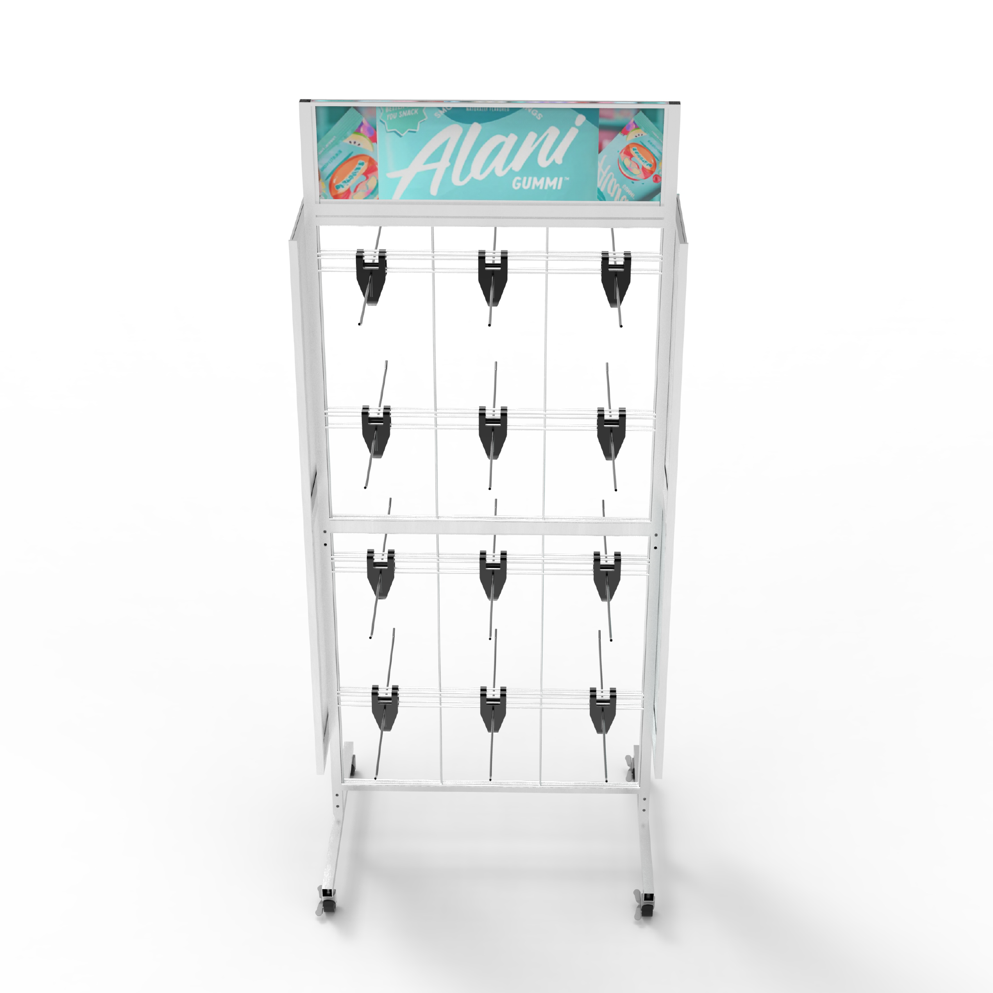 Snack Metal Display Rack for Food Packagingsnack Metal Display Rack for Food Packaging — view 6