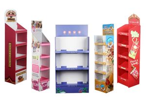 Espositori da Terra in Cartone Ondulato per Supermercati, Personalizzabili con Logo, in Materiale PP per Negozi al Dettaglio - Product Image 6