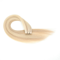 Extensiones de Cabello con Cinta Adhesiva de Diseño de Alta Gama Personalizadas de Fábrica, 100% Cabello Humano Virgen, Extensiones de Cinta Adhesiva de Doble Trama para Mujer