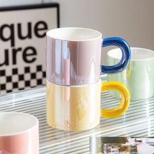 Nueva Taza de Cerámica de Estilo Moderno, Apilable, Ecológica, Apta para Lavavajillas y Microondas, con Asa Grande y Acabado Glaseado, Personalizable - Product Image 4