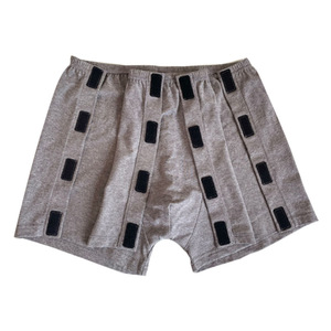 Ropa Interior Unisex de 2 Colores para Fracturas - Pantalones Postoperatorios con Velcro para Facilitar la Vestimenta, Bóxers para Cuidado de Ancianos con Hemiplejia por Accidente Cerebrovascular - Product Image 5