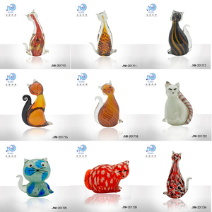 Sculpture de <span class=keywords><strong>chat</strong></span> <span class=keywords><strong>en</strong></span> <span class=keywords><strong>verre</strong></span> de Murano pour la décoration intérieure Cadeau ornement <span class=keywords><strong>en</strong></span> <span class=keywords><strong>verre</strong></span> <span class=keywords><strong>soufflé</strong></span> à la main Figurine de <span class=keywords><strong>chat</strong></span> - Product Image 3
