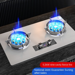 Kitchen Table Top Built in <b>Smart</b> Commercial 2 burner Gas Stove for Restaurant Kitchen - Product Image 5