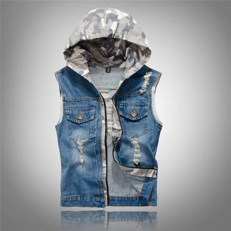 Denim Waistcoats For Men China Trade 