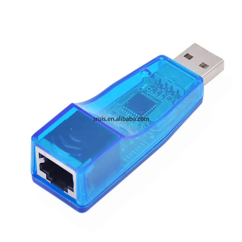 Convertidor de interfaz Ethernet USB a RJ45, adaptador de red RTL8150B