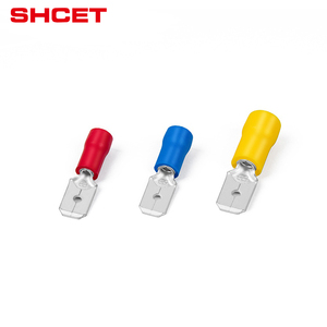 Bornes de connexion mâle et <span class=keywords><strong>femelle</strong></span>, borniers plats, connecteurs pré-isolés, câble en cuivre, PVC, plastique, embout de câble en anneau - Product Image 3