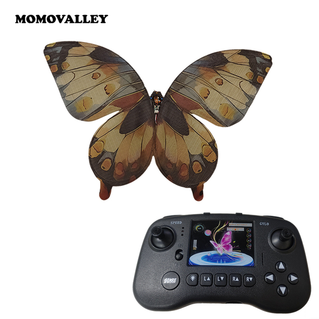 Momovalley Low Price Remote Controlled Led Bionic butterfly Drones for Wedding Events Flying Butterflies Party Toys Lights