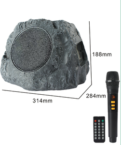 <span class=keywords><strong>2025</strong></span> Mới Năng Lượng Mặt Trời Karaoke Xách Tay Đá Hình Dạng Không Dây Microphone Loa Bãi Cỏ Vườn Âm Nhạc Loa Không Thấm Nước Cho Ngoài Trời Vườn - Product Image 4